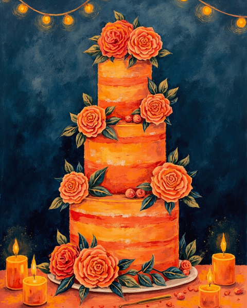 Birthday e-card design