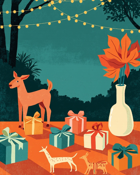 Birthday e-card design