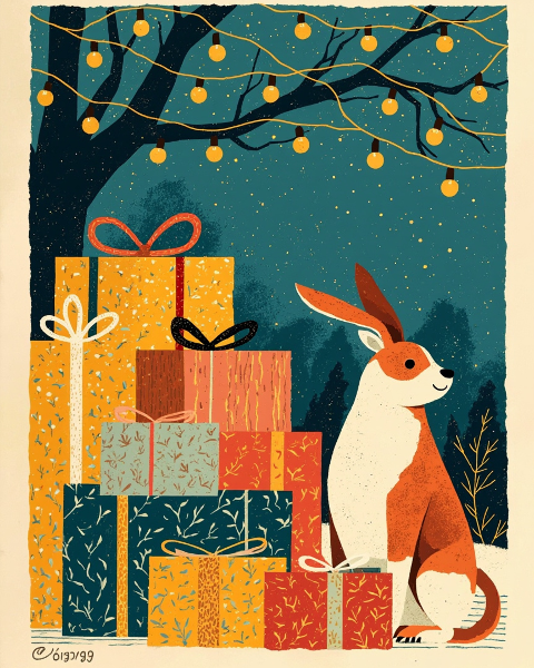 Birthday e-card design