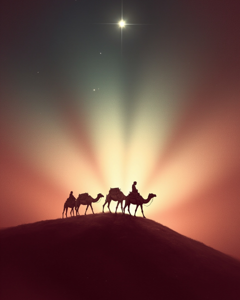 Christmas e-card design