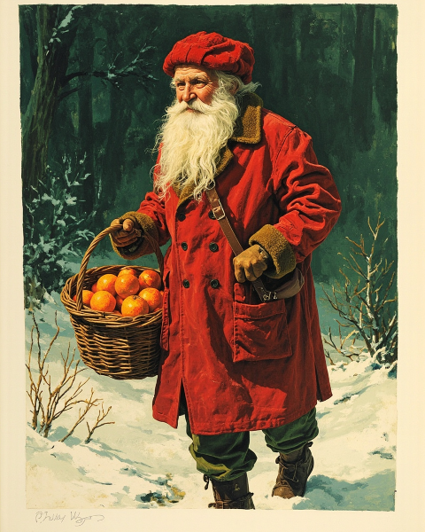 Christmas e-card design