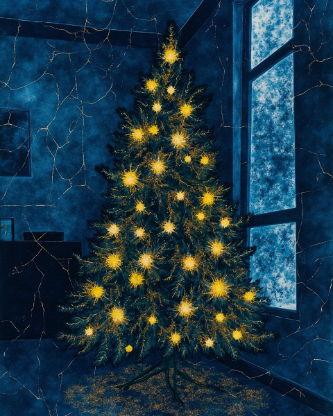 Christmas e-card design