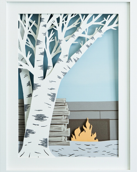 Christmas e-card design