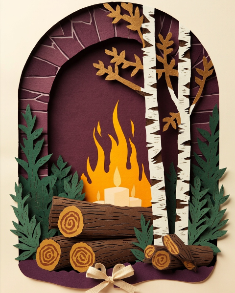 Christmas e-card design