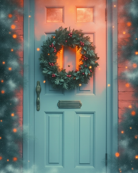 Christmas e-card design