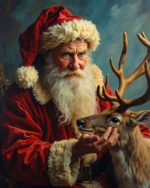 Christmas e-card design