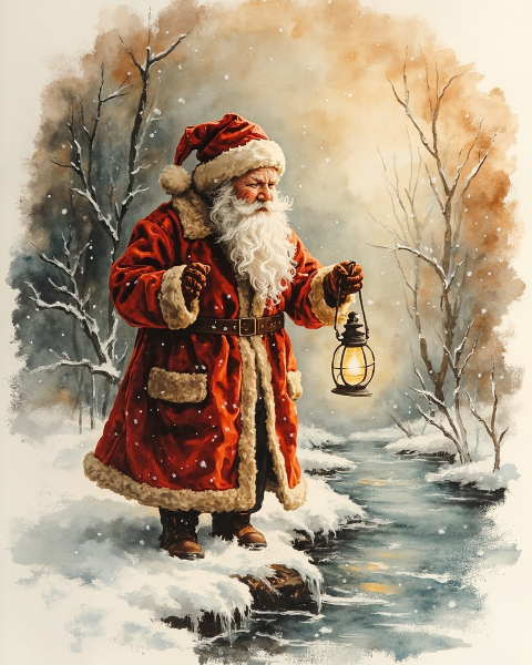 Christmas e-card design