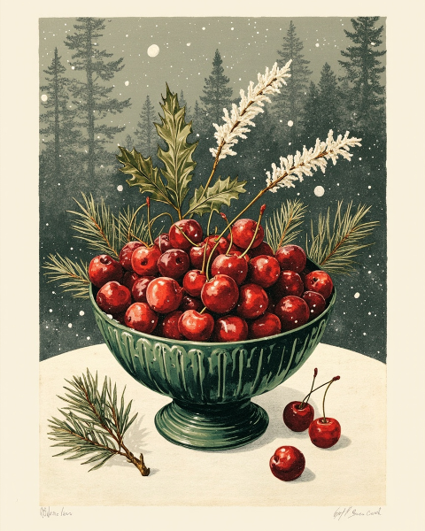 Christmas e-card design