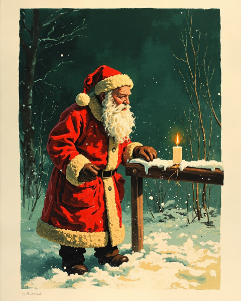 Christmas e-card design