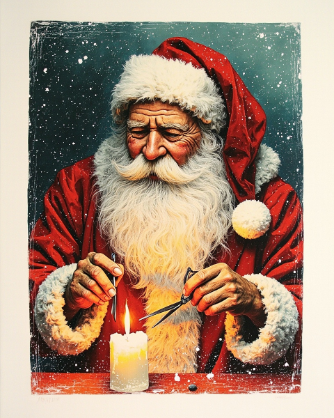 Christmas e-card design