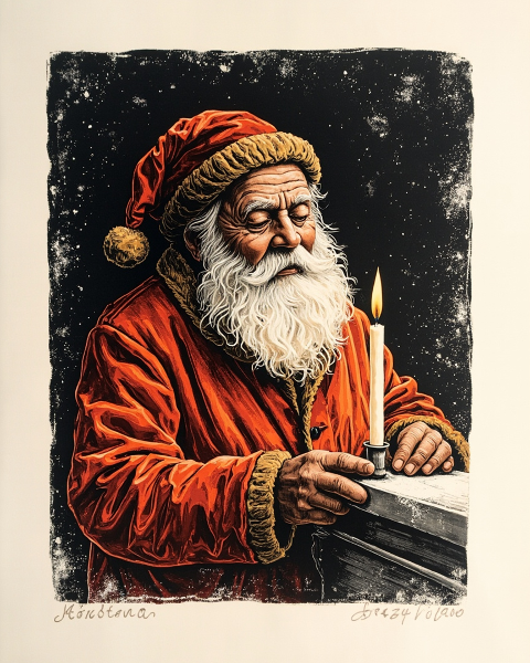 Christmas e-card design