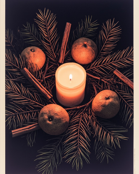 Christmas e-card design