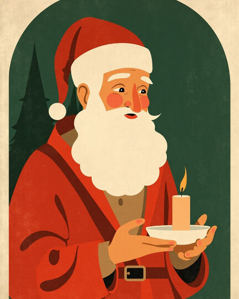 Christmas e-card design