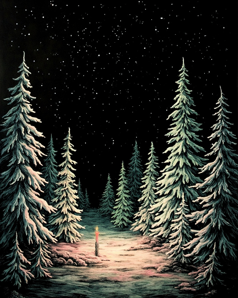 Christmas e-card design