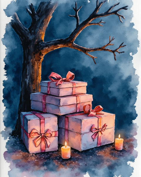 Christmas e-card design