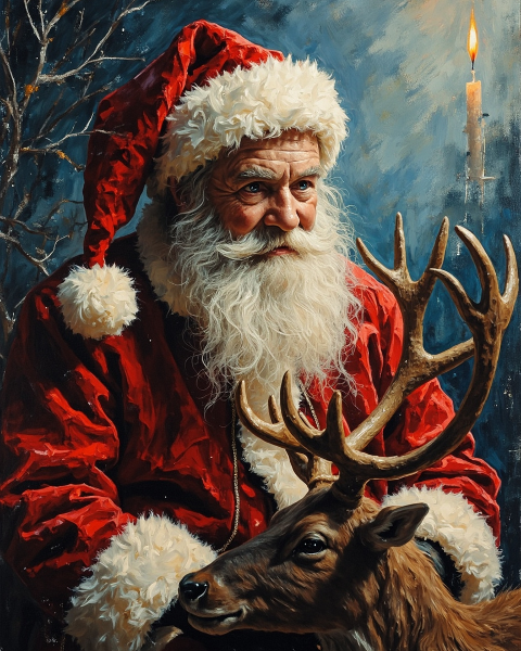 Christmas e-card design