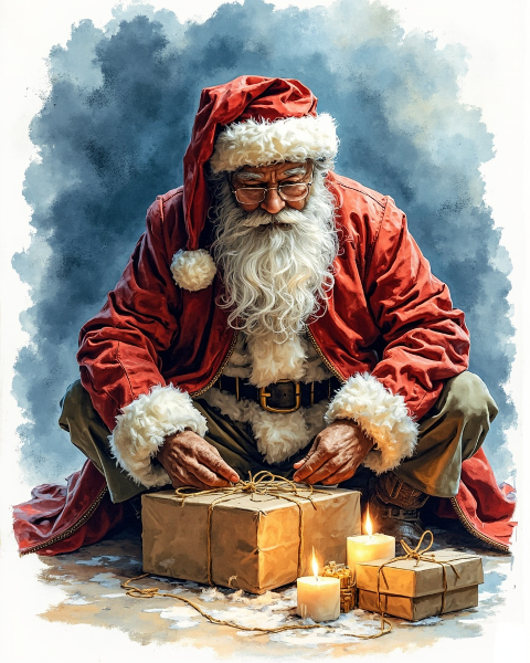 Christmas e-card design