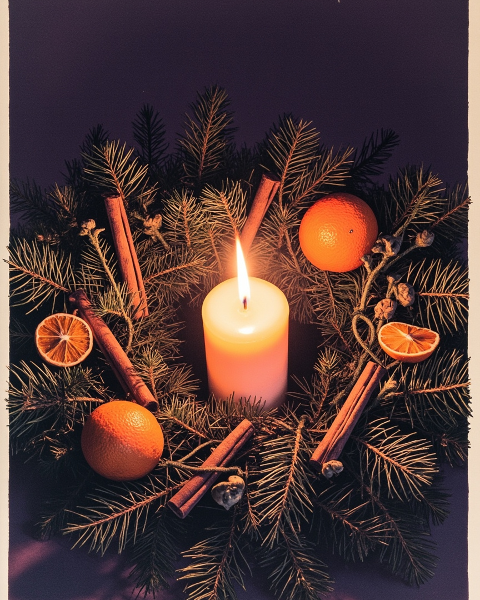 Christmas e-card design