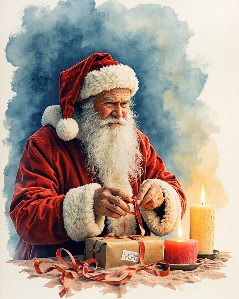 Christmas e-card design