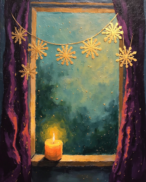Christmas e-card design