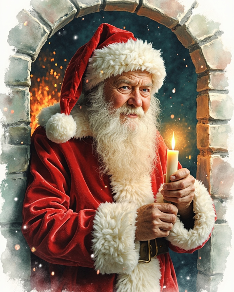 Christmas e-card design