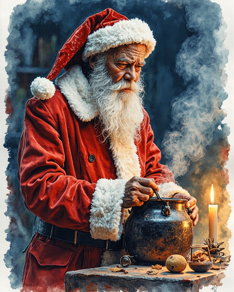 Christmas e-card design