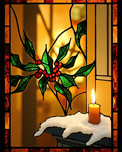 Christmas e-card design