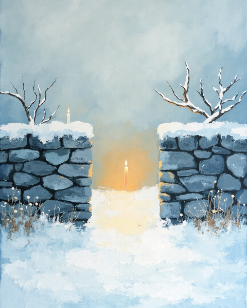Christmas e-card design