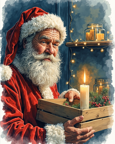 Christmas e-card design