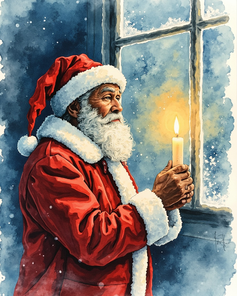 Christmas e-card design