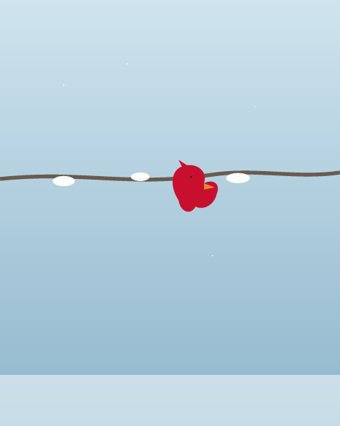 Christmas e-card design by @DittyCityTeam