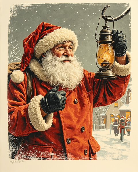 Christmas e-card design