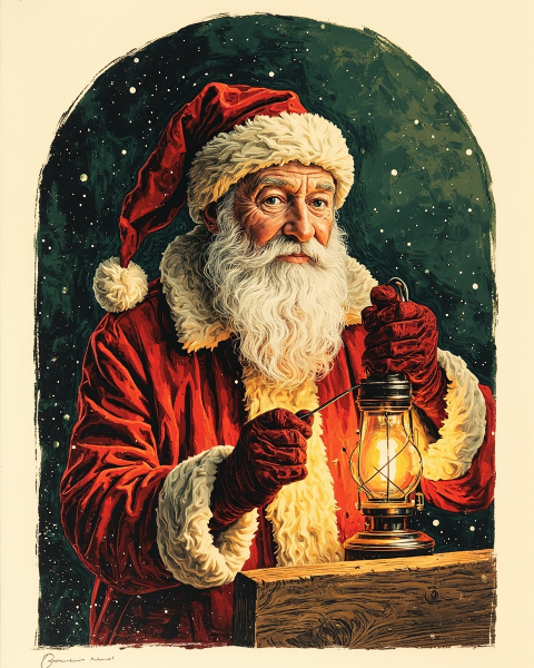 Christmas e-card design