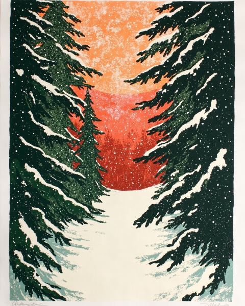 Christmas e-card design