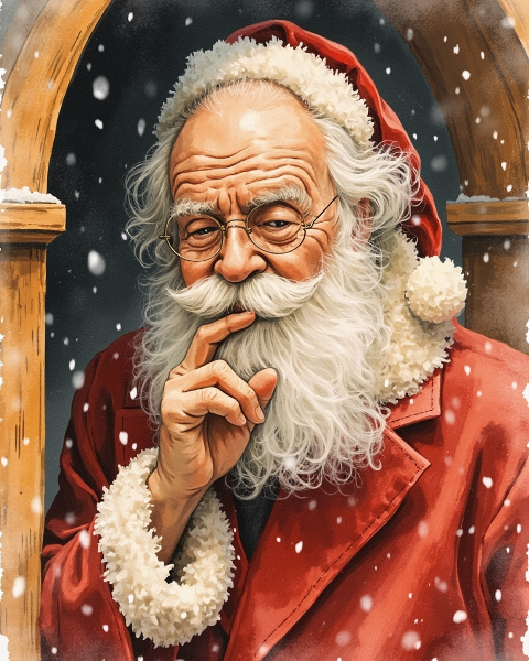 Christmas e-card design
