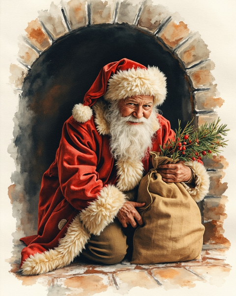 Christmas e-card design