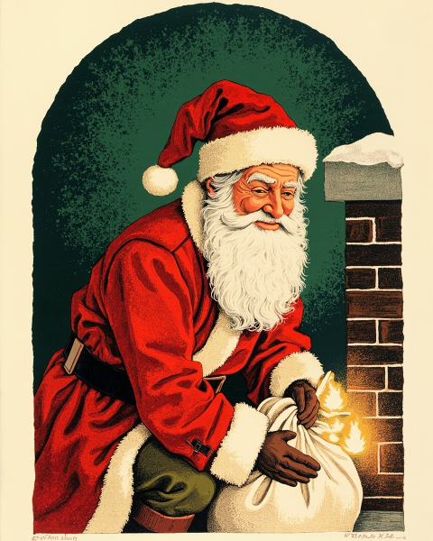 Christmas e-card design