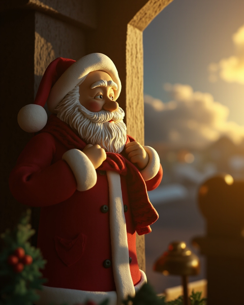 Christmas e-card design