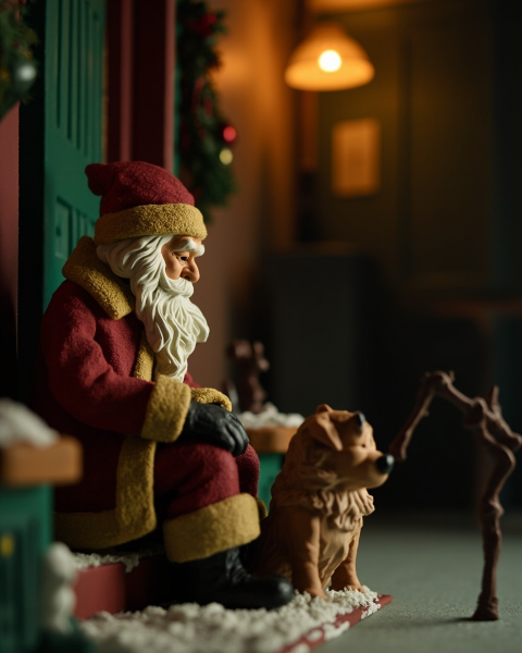 Christmas e-card design