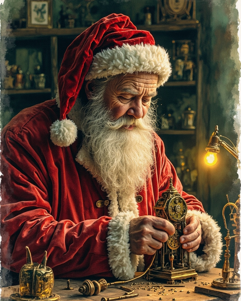 Christmas e-card design