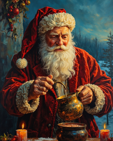 Christmas e-card design