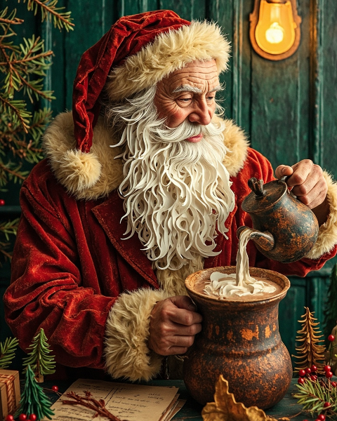 Christmas e-card design