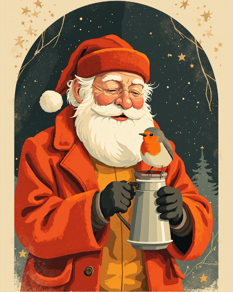 Christmas e-card design