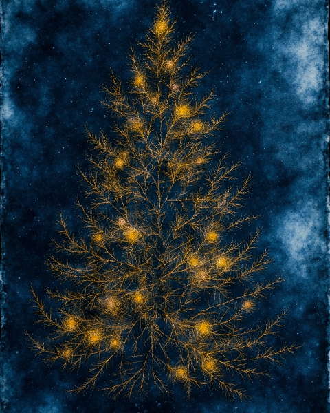Christmas e-card design