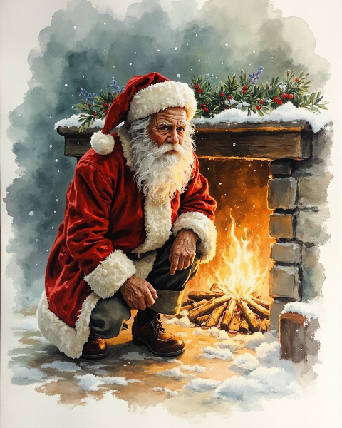 Christmas e-card design