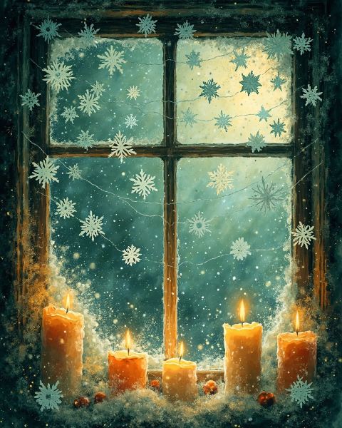 Christmas e-card design