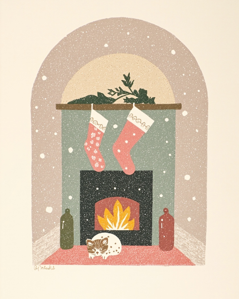 Christmas e-card design