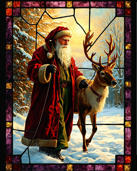 Christmas e-card design