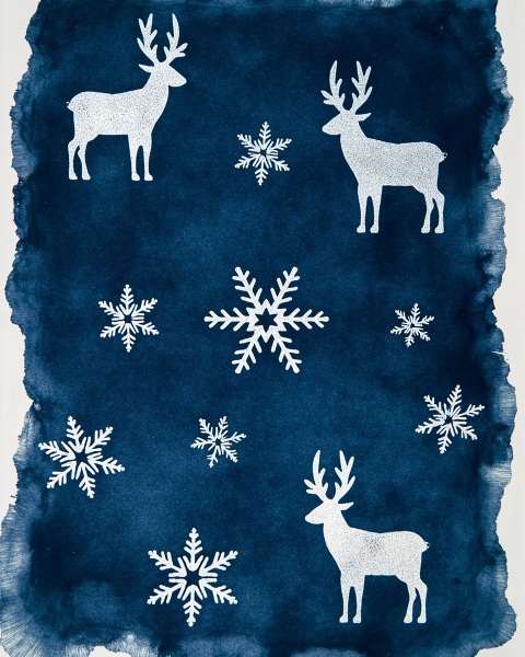 Christmas e-card design