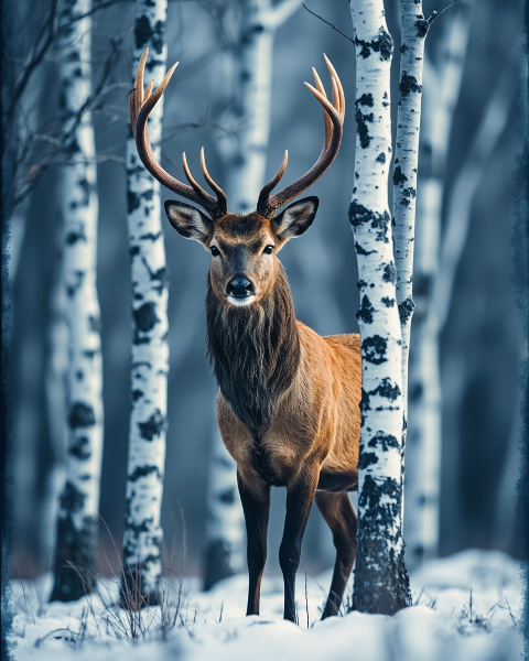 Christmas e-card design